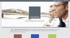 Desktop Screenshot of goerg.de