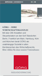 Mobile Screenshot of goerg.de